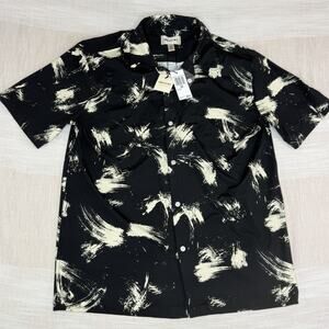 Industry Republic Clothing Men's Shirt Sz Medium Short Sleeve Beach Hawaiian M